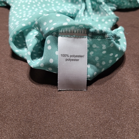Maurice Womens green blouse small - Picture 4 of 4